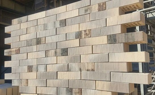 Облицовочный кирпич Recke Одинарный 1НФ Classic Баварская кладка Микс фактурный